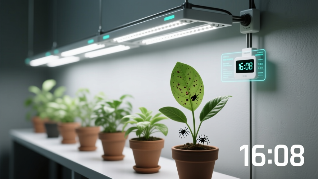 How Long to Run Grow Lights for Pest Control
