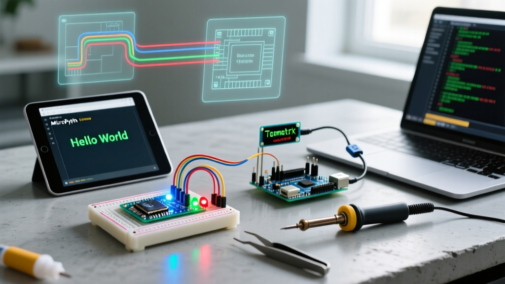 Running Python in Arduino: MicroPython vs Telemetrix Guide
