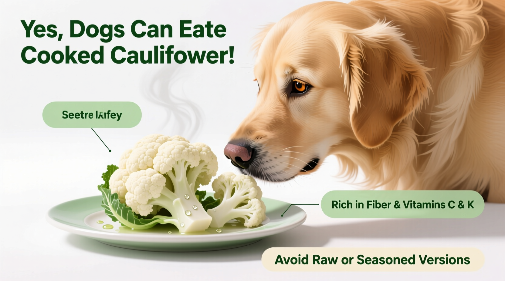 Can Dogs Eat Cooked Cauliflower? Vet-Approved Facts