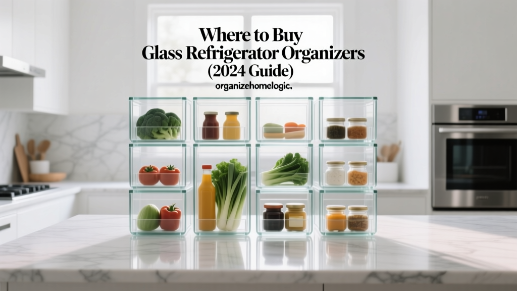 Where to Buy Glass Refrigerator Organizers (2024 Guide)