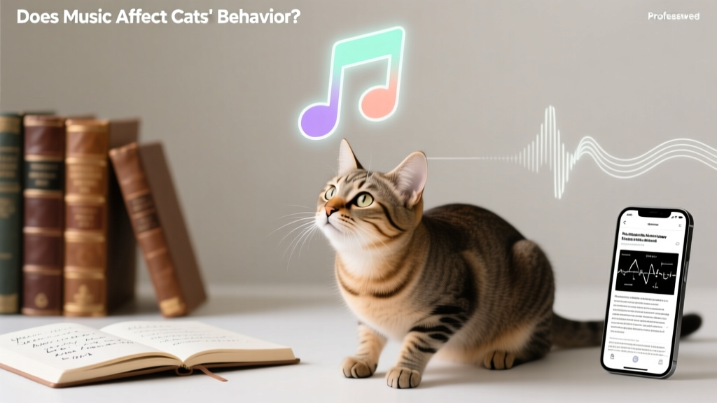 Does Music Affect Cats' Behavior? A Vet