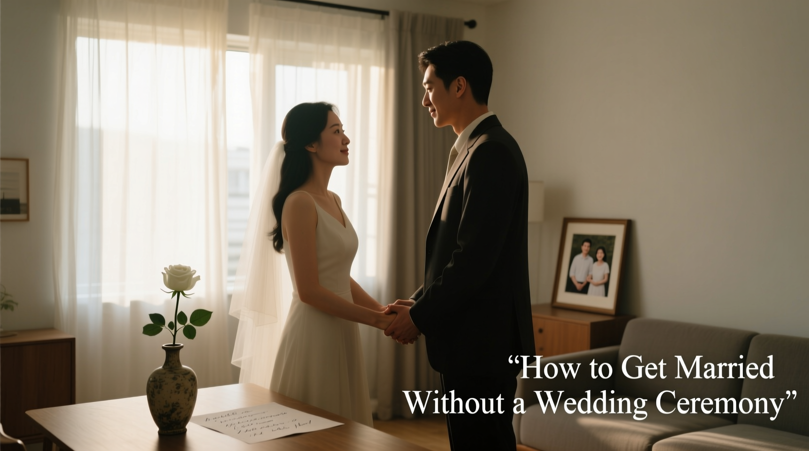 how to get married without a wedding