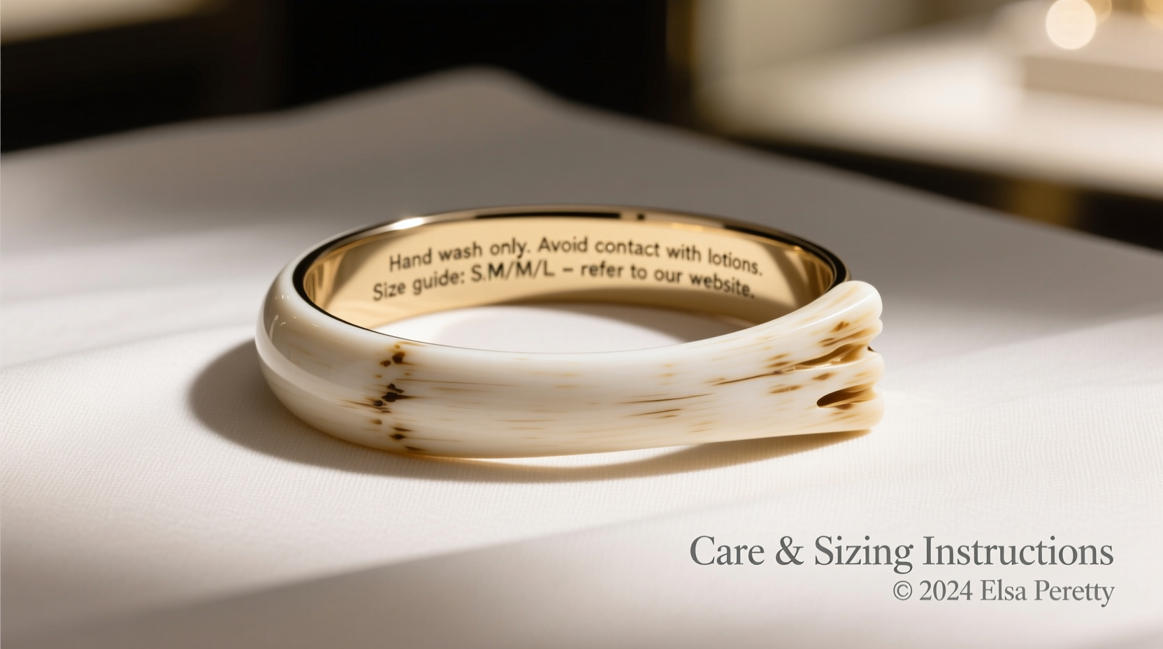 elsa peretti bone cuff instructions