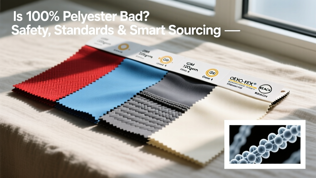Is 100% Polyester Bad? Safety, Standards & Smart Sourcing
