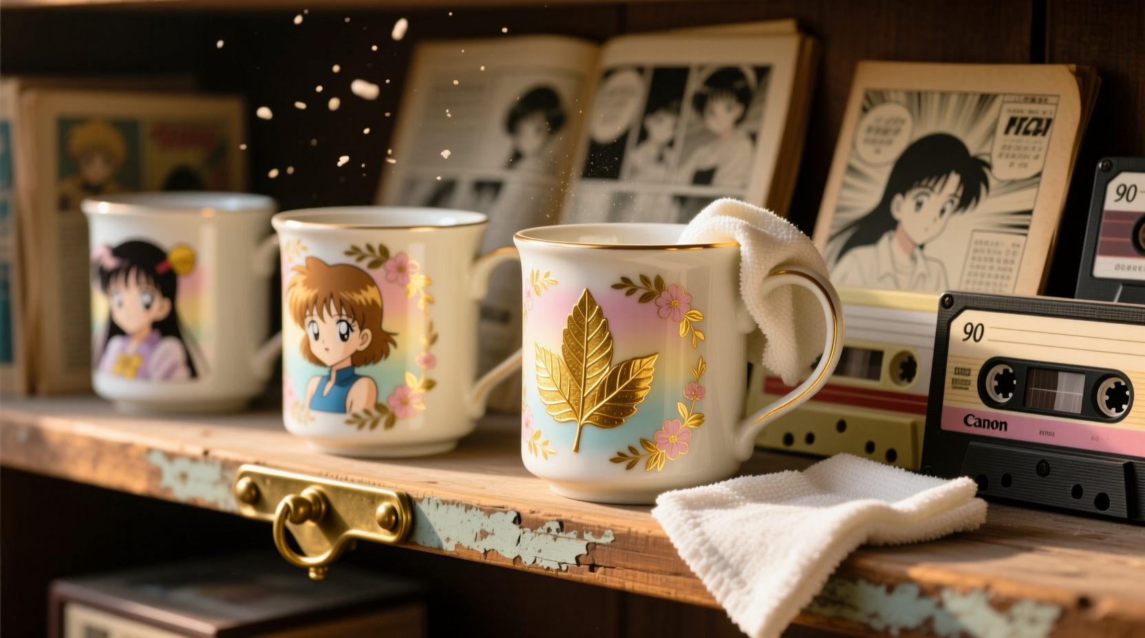 eco friendly cleaning tips for gold leaf mugs