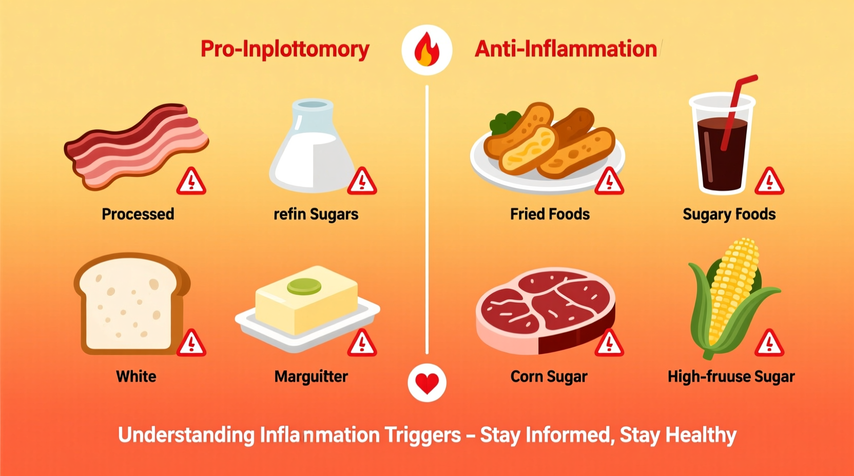 Top Foods That Cause Inflammation: Science-Backed Guide