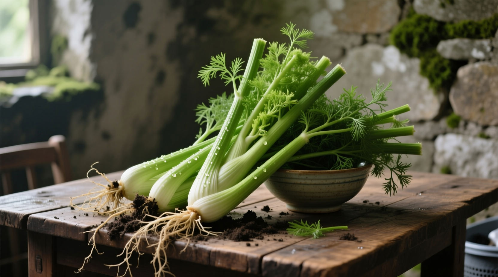 save fennel stalks from the garbage and use them instea