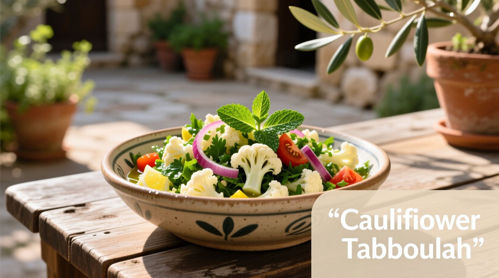 Perfect Cauliflower Tabbouleh Recipe: Light & Flavorful