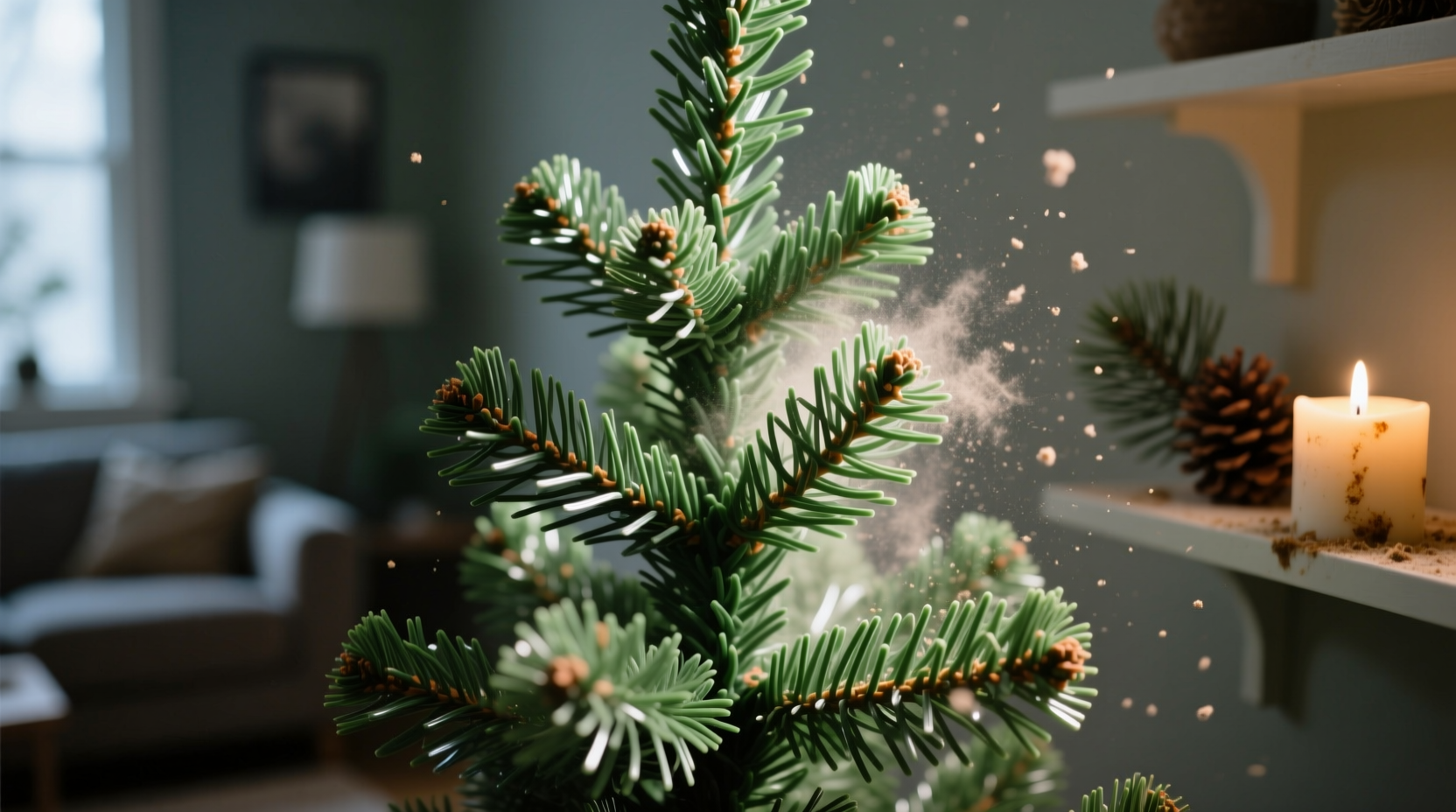 why does my artificial tree smell like plastic even after airing it out for a week