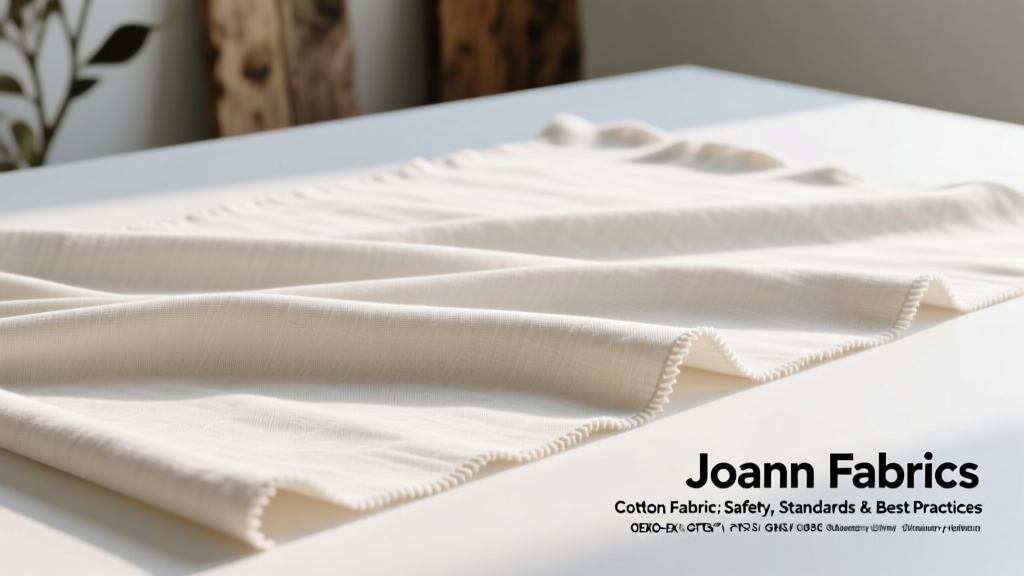 Joann Fabrics Cotton Fabric: Safety, Standards & Best Practices