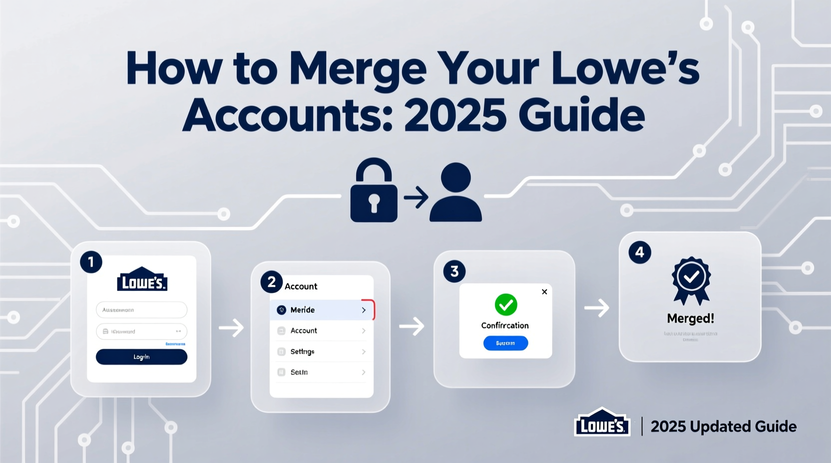 How to Merge Your Lowe's Accounts: 2025 Guide