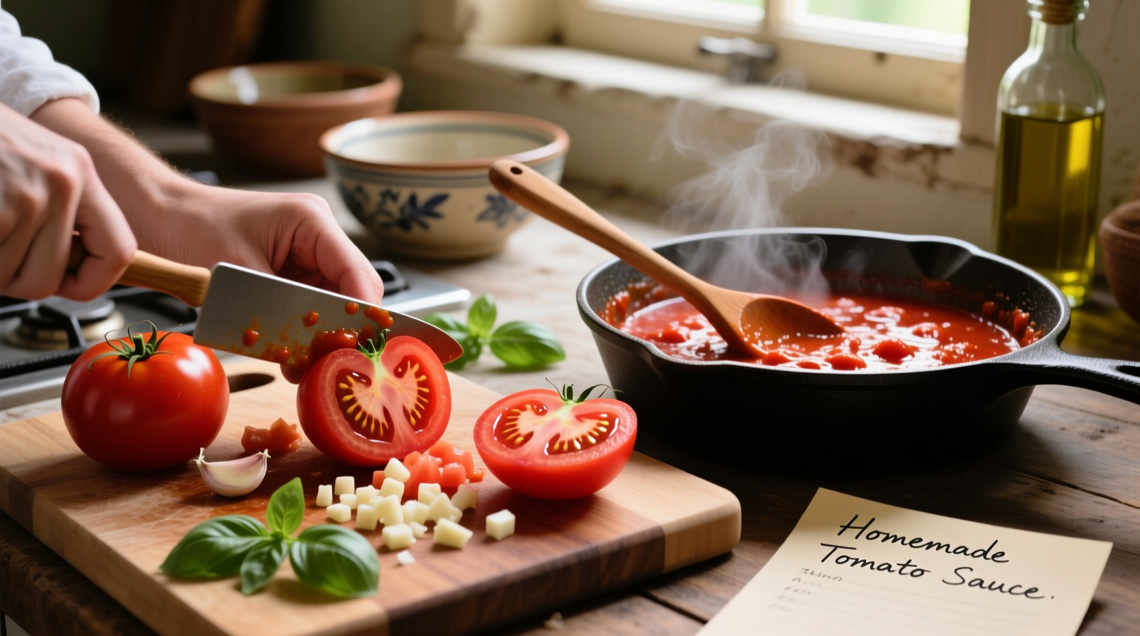 How to Make Tomato Sauce with Real Tomatoes: 5-Step Guide