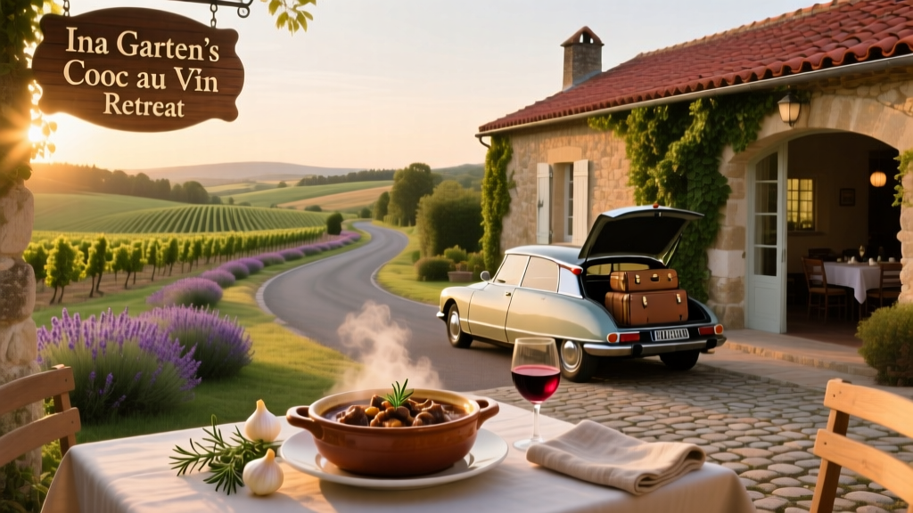 Ina Garten’s France Road Trip: A Hospitality-First Look at Coq au Vin, Boutique Stays, and Authentic Regional Immersion