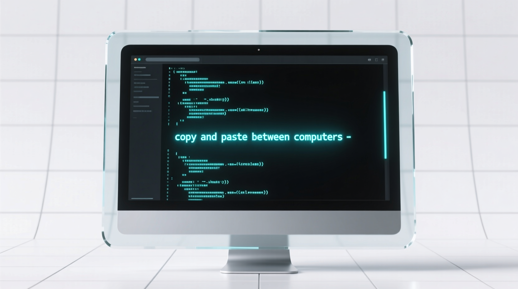 copy and paste between computers