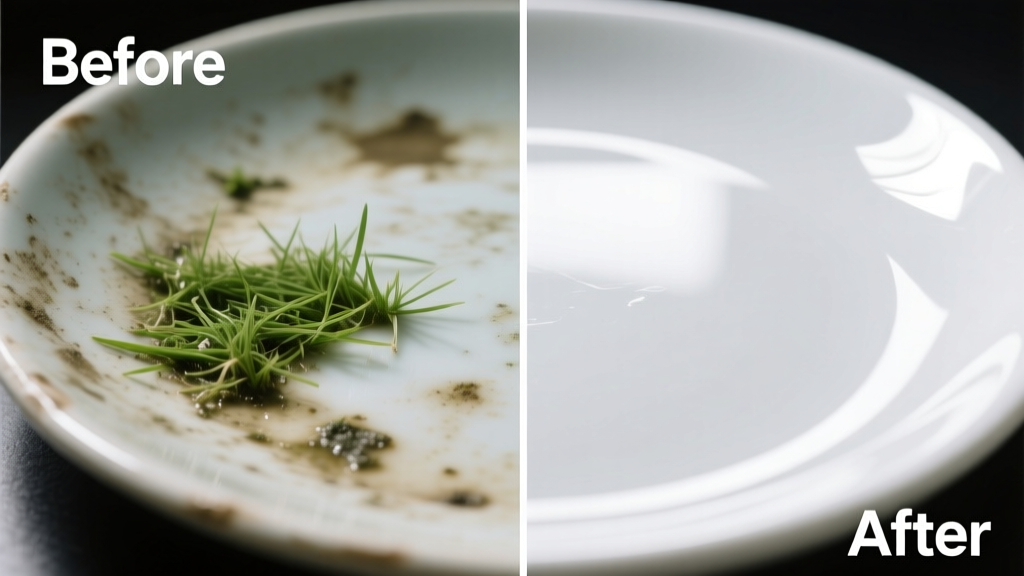 How to Remove Grass Stains from Porcelain Surfaces