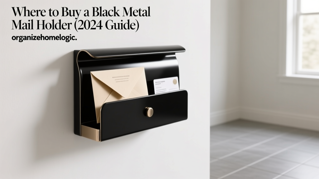 Where to Buy a Black Metal Mail Holder (2024 Guide)