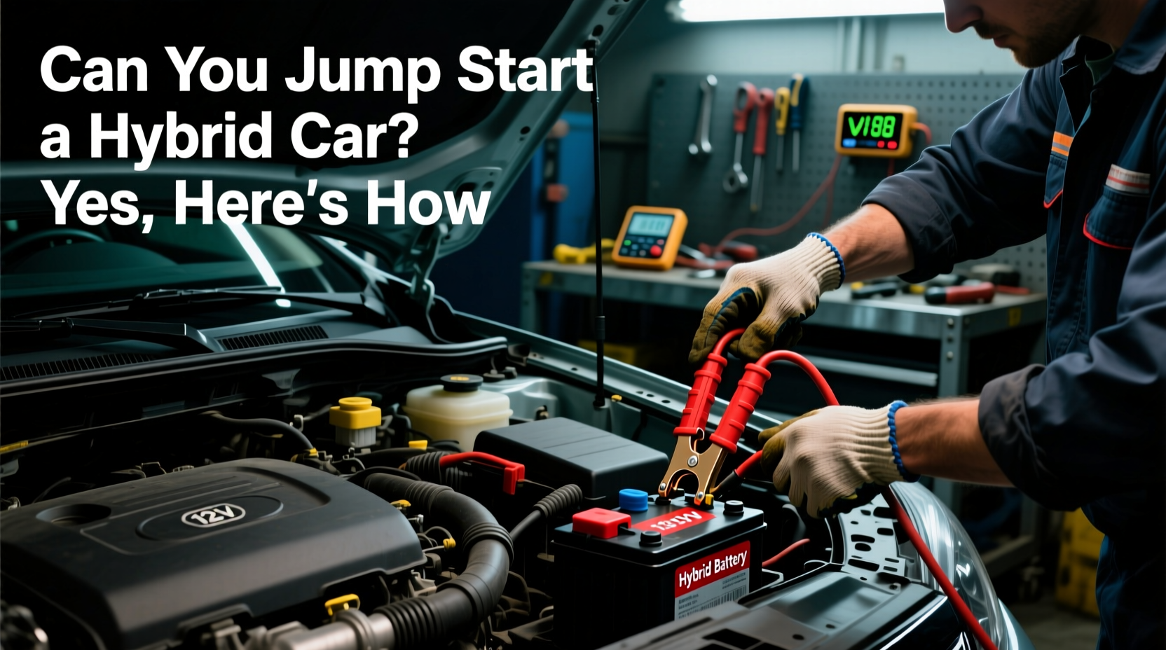 can you jump start a hybrid car