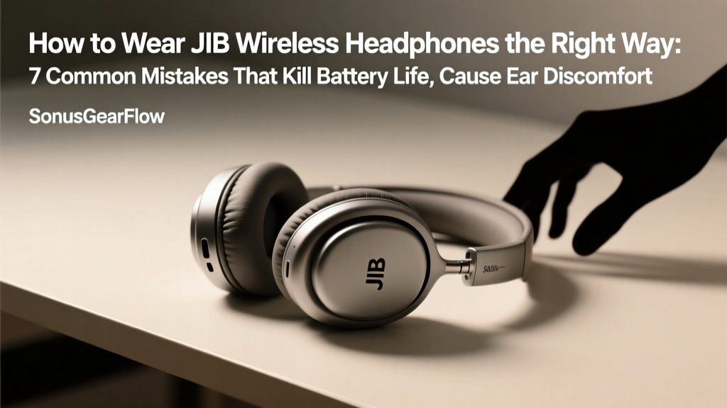 JIB Wireless Headphones: Fix Fit, Battery & Comfort (2026)