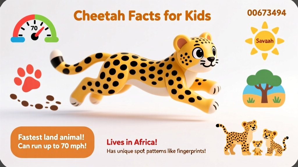 Amazing Cheetah Facts for Kids: Speed, Science, and Survival