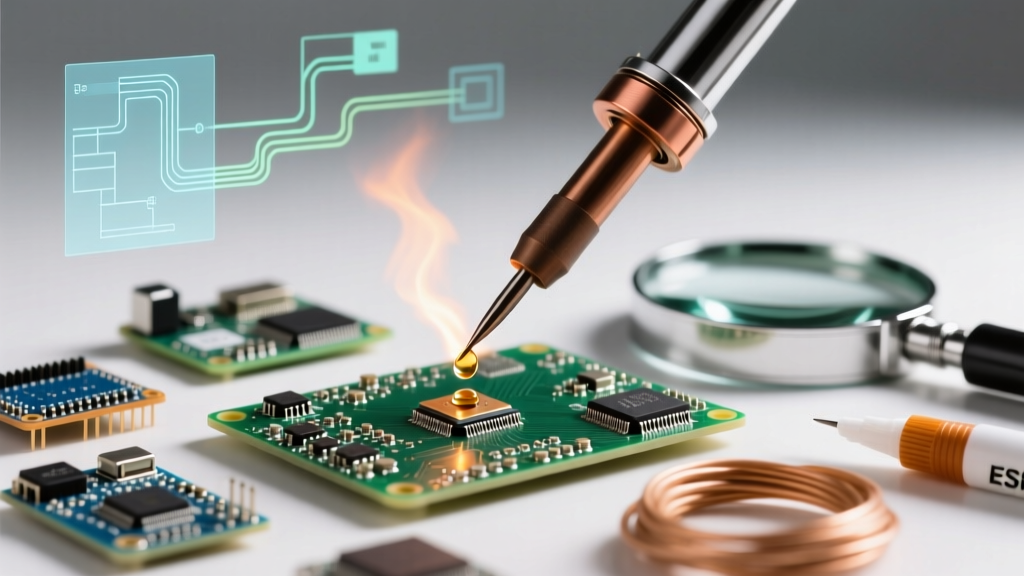 How Do You Use a Soldering Iron for Precision PCB Rework?