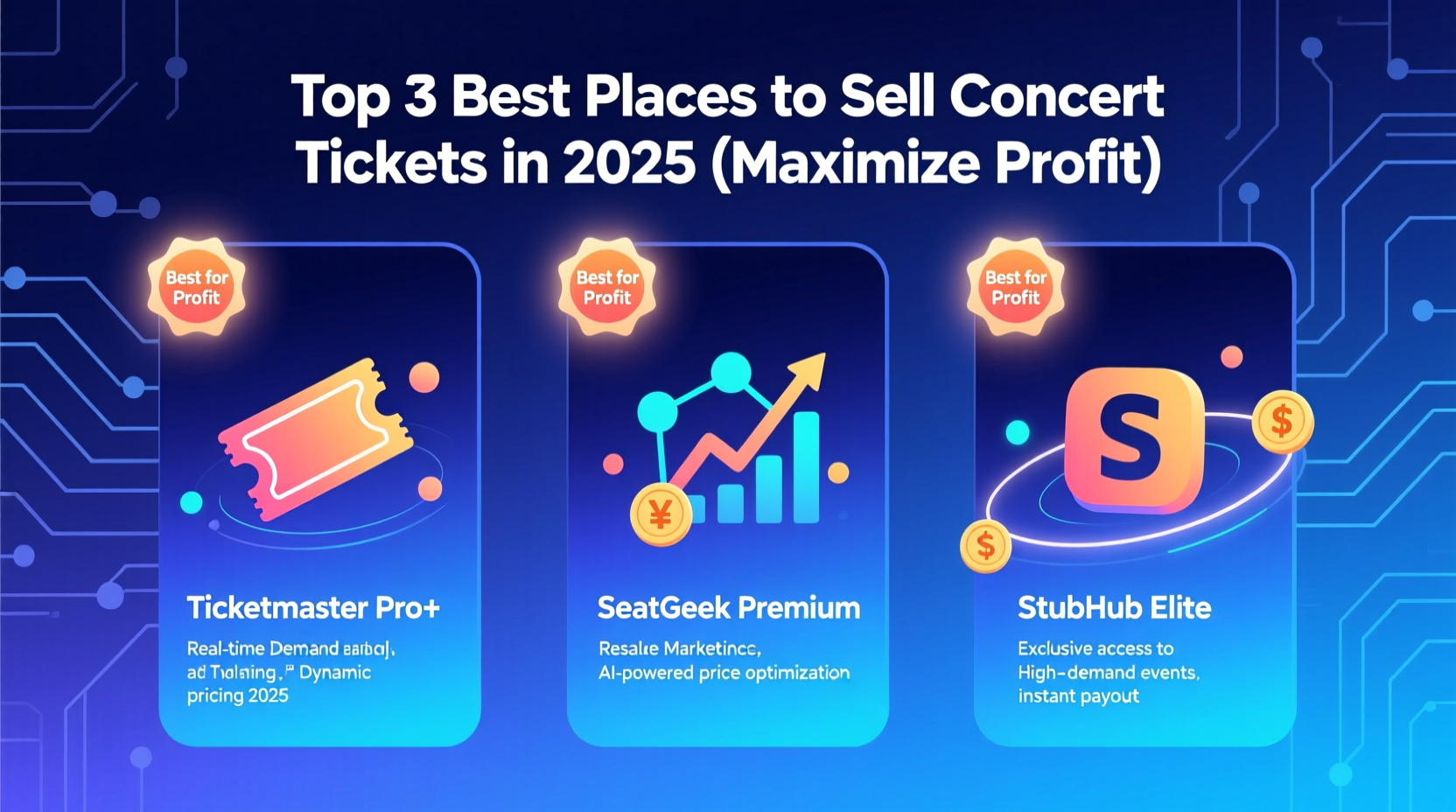 best place to sell concert tickets
