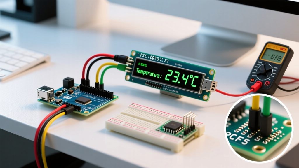 How to Wire an I2C LCD Arduino Display for Sensor Readouts