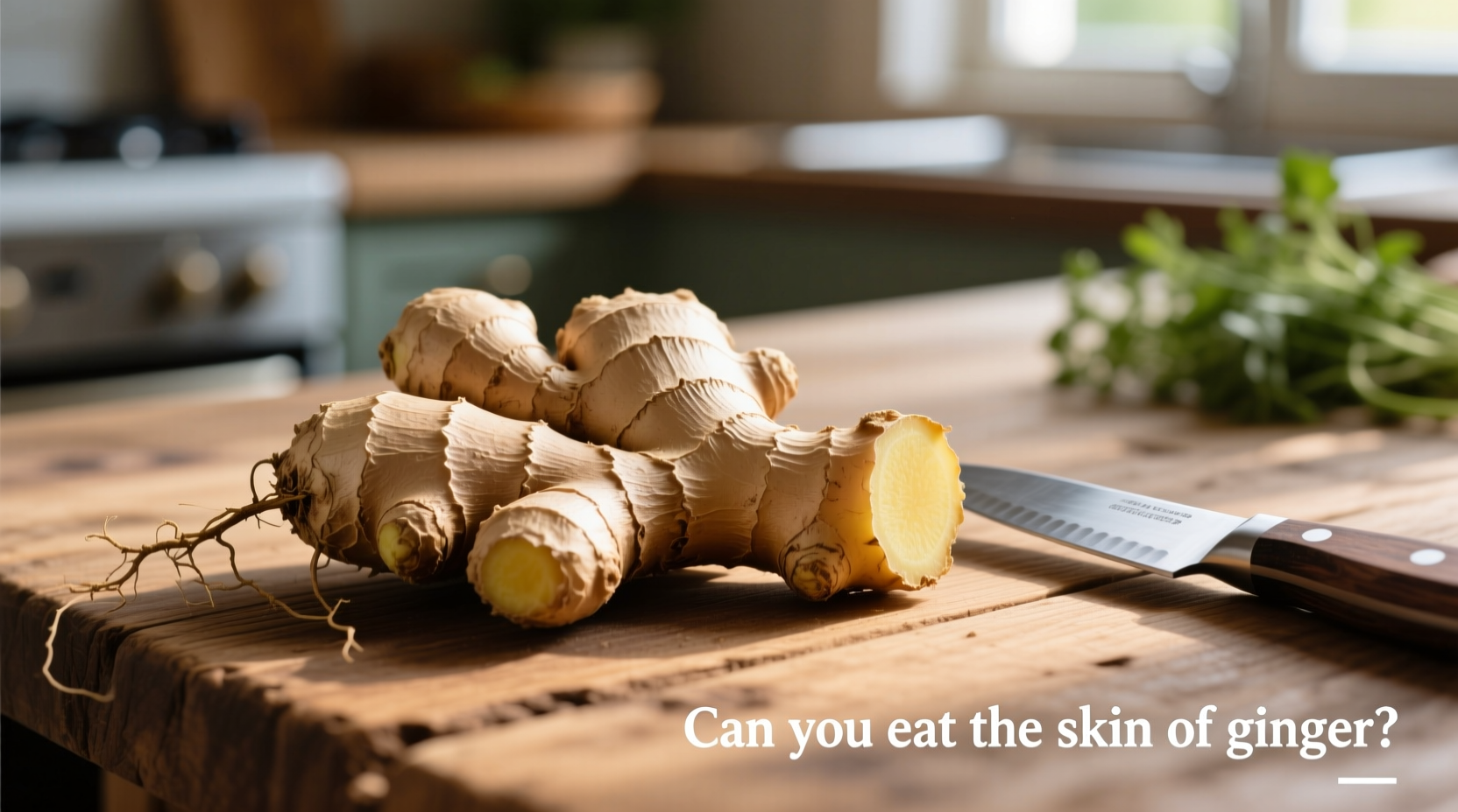 ginger skin edible when to peel when to skip chef verified