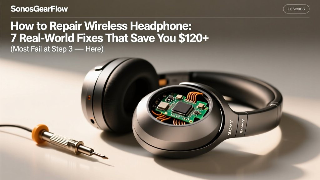 How to Repair Wireless Headphones (2026)