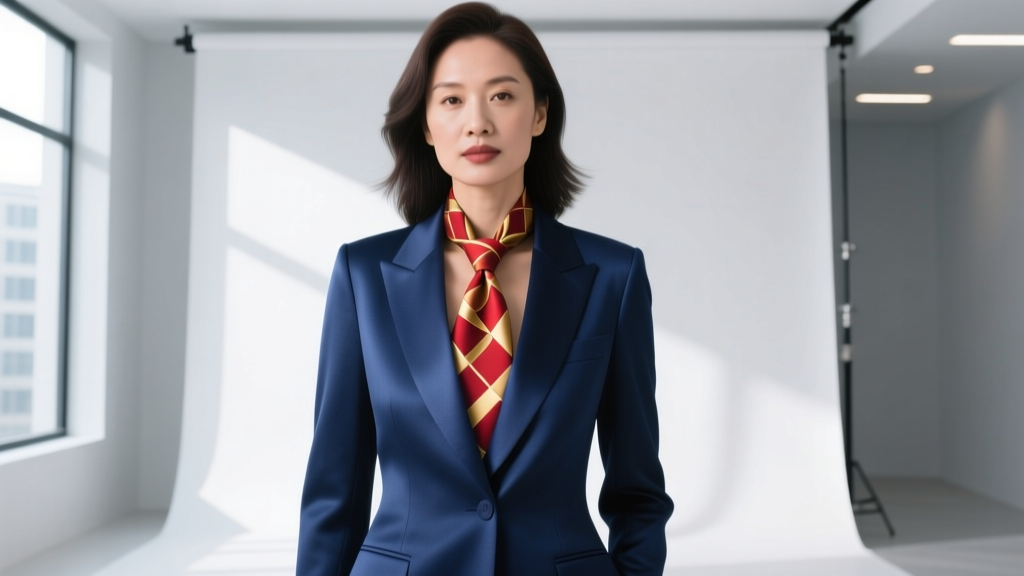 How to Pick the Right Formal Tie for a Suit (Women's Guide)