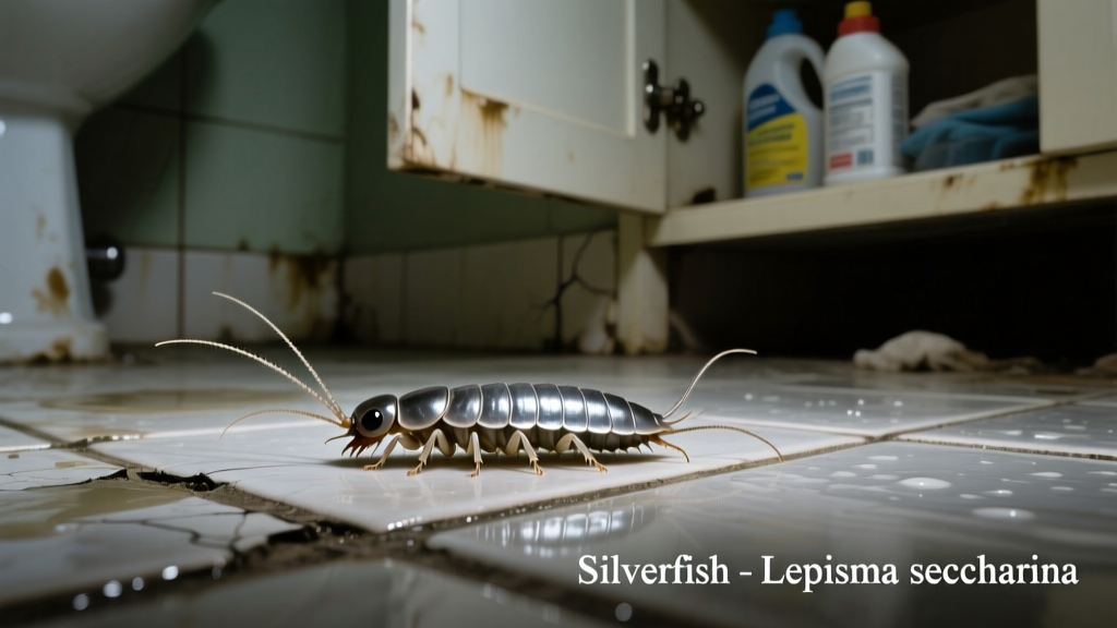 Silverfish in Bathroom: What Pest Is It?