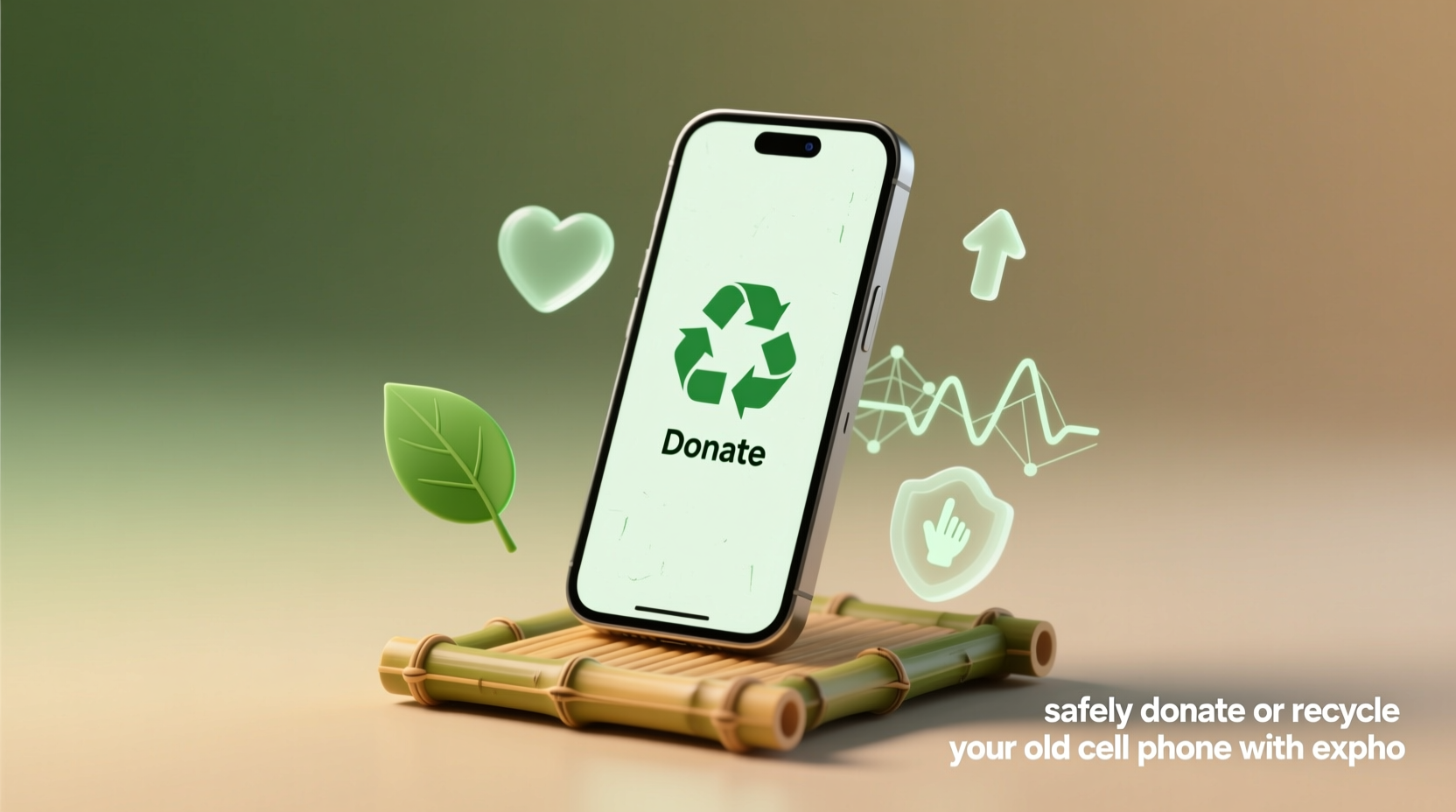 safely donate or recycle your old cell phone with expho