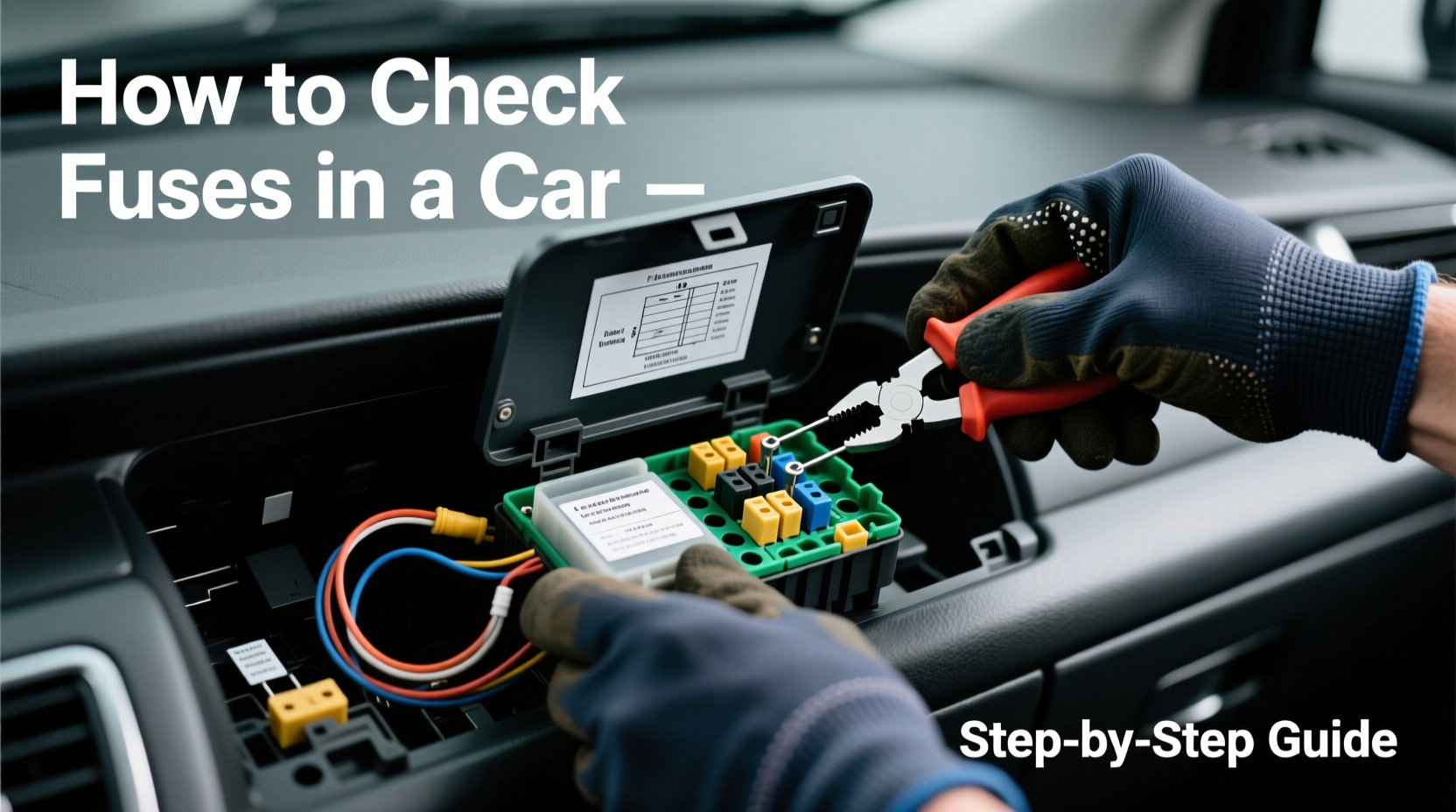 how to check fuses in car