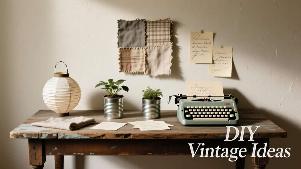 12 Authentic DIY Vintage Ideas You Can Build This Weekend