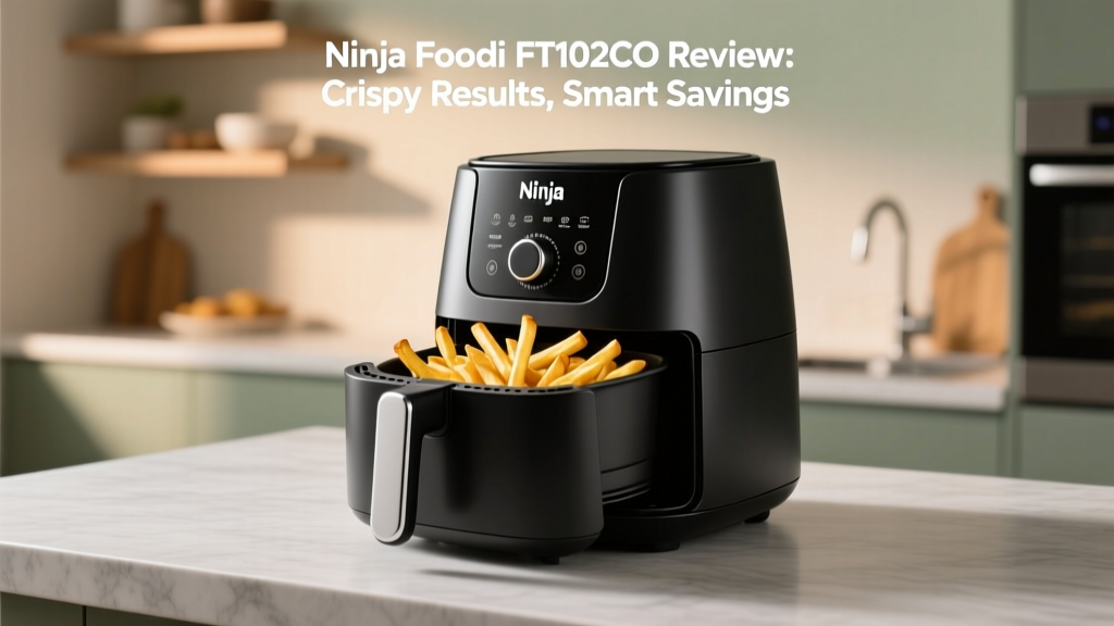Ninja Foodi FT102CO Review: Crispy Results, Smart Savings