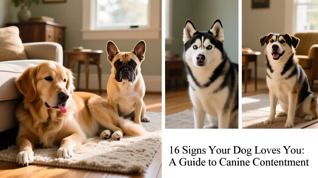 16 signs your dog loves you: a guide to canine contentment