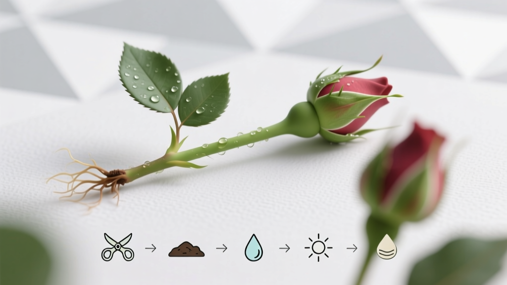 Rose Propagation from Cuttings: Science-Backed Method