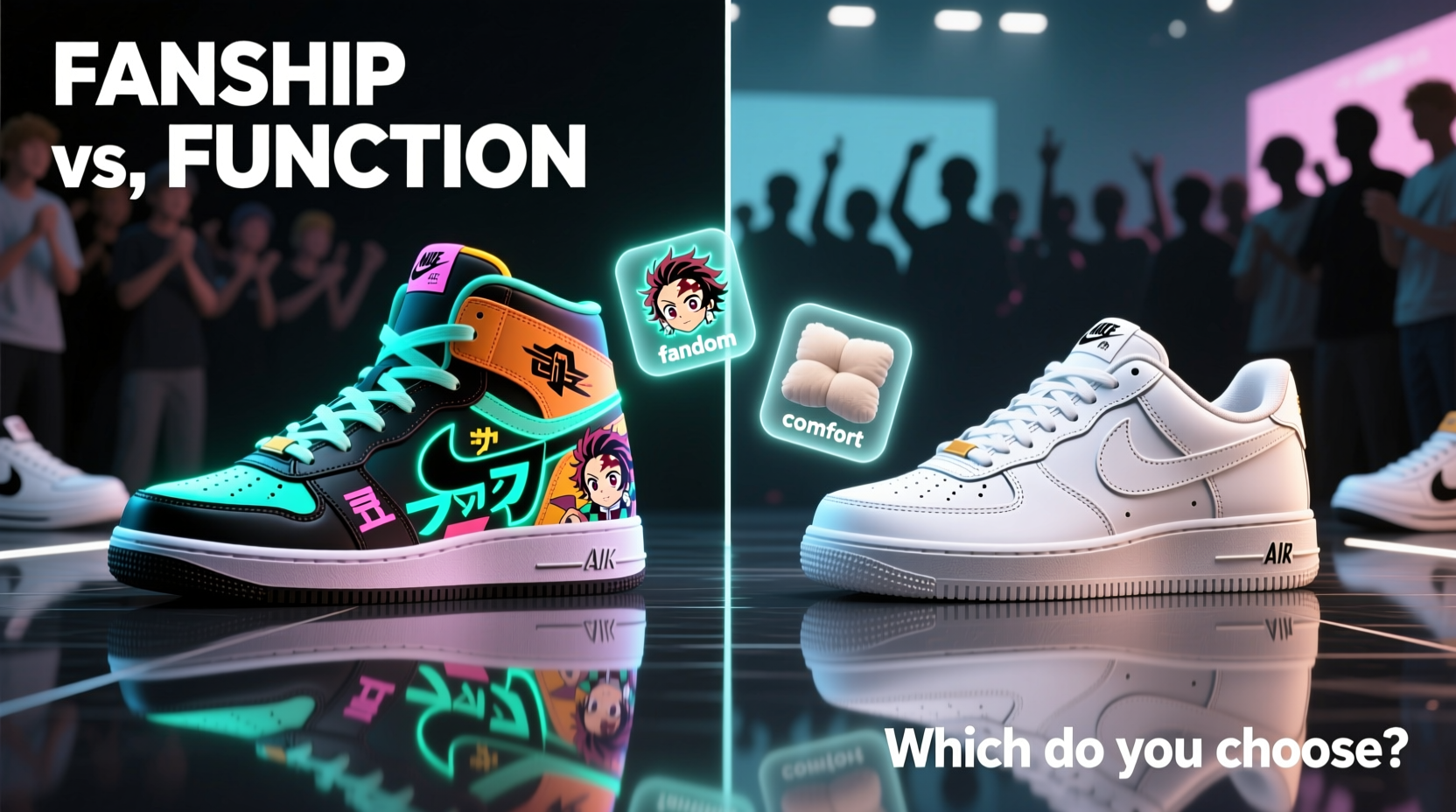 anime sneakers vs classic designs are fans buying for comfort or fandom