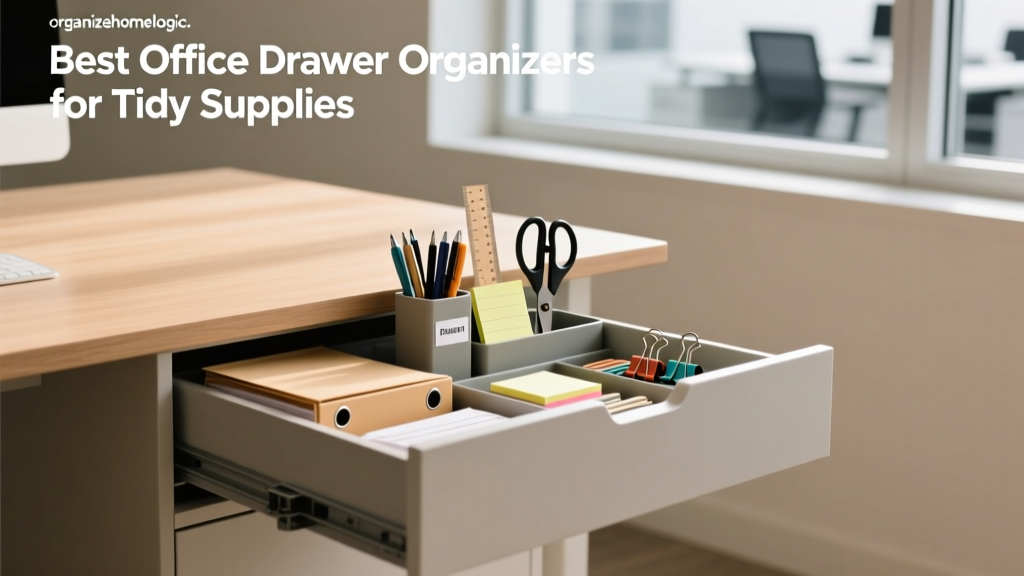 Best Office Drawer Organizers for Tidy Supplies