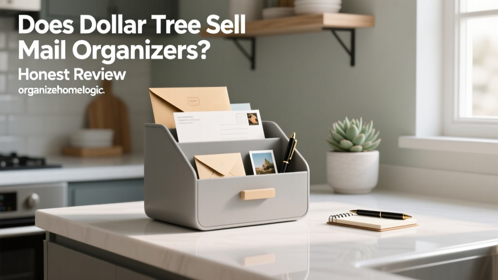 Does Dollar Tree Sell Mail Organizers? Honest Review