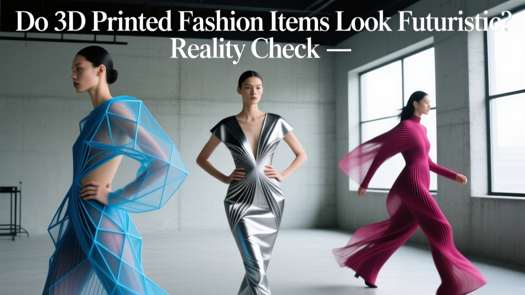 Do 3D Printed Fashion Items Look Futuristic? Reality Check