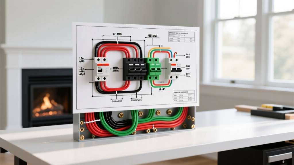 Wiring Diagram for Gas Fireplace: Panel & Breaker Guide