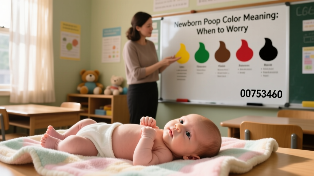 Newborn Baby Poop Color Meaning: When to Worry and What’s Normal