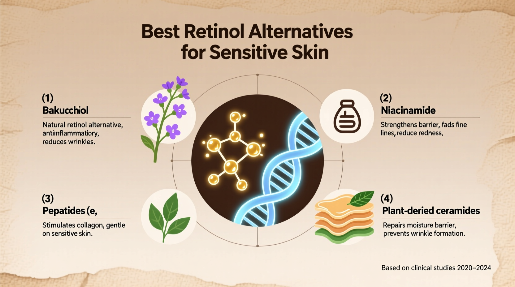 best retinol alternatives for sensitive skin that still reduce wrinkles