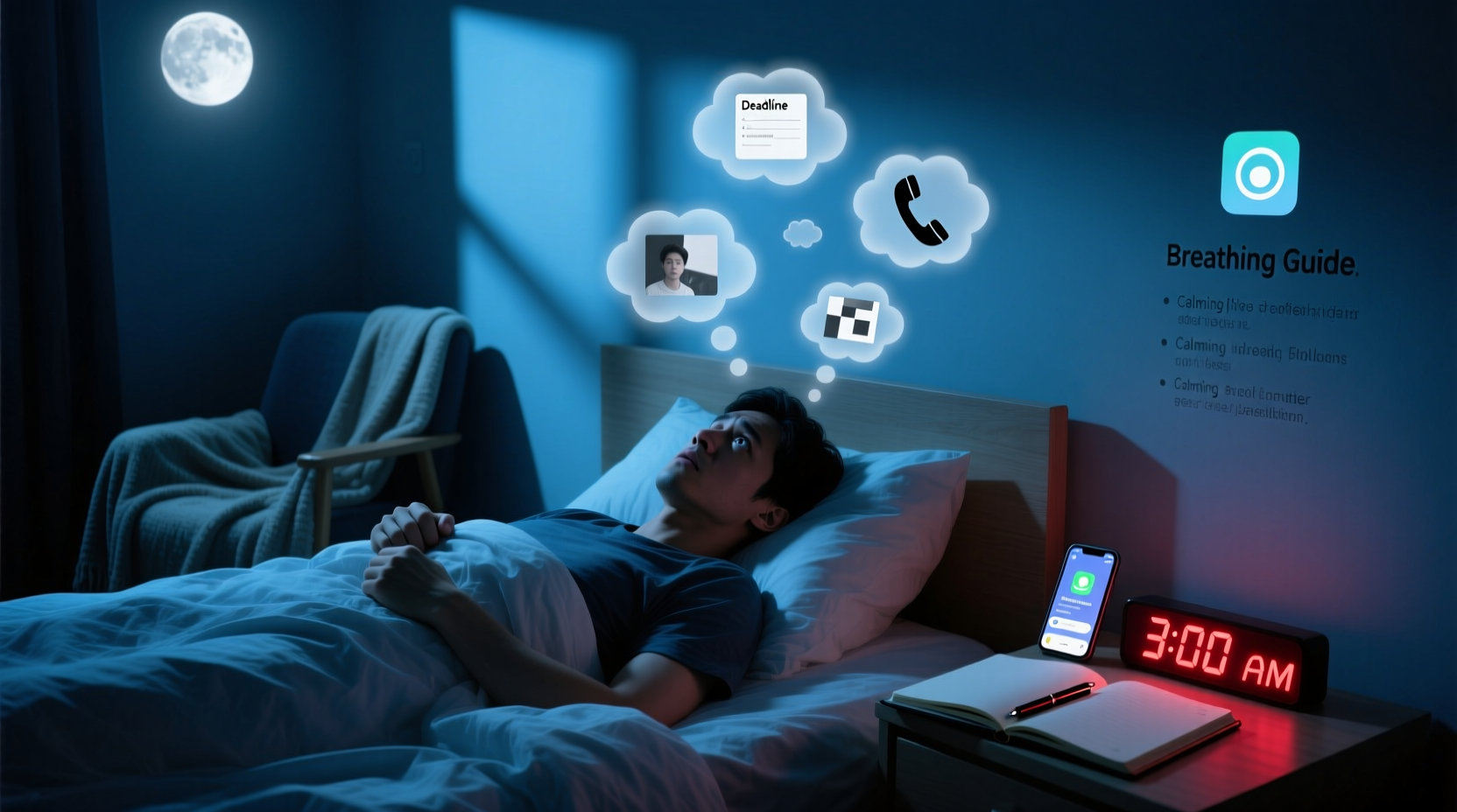 why does my anxiety spike at 3am and practical ways to break the cycle