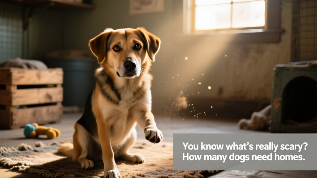 You Know What’s Really Scary? How Many Dogs Need Homes