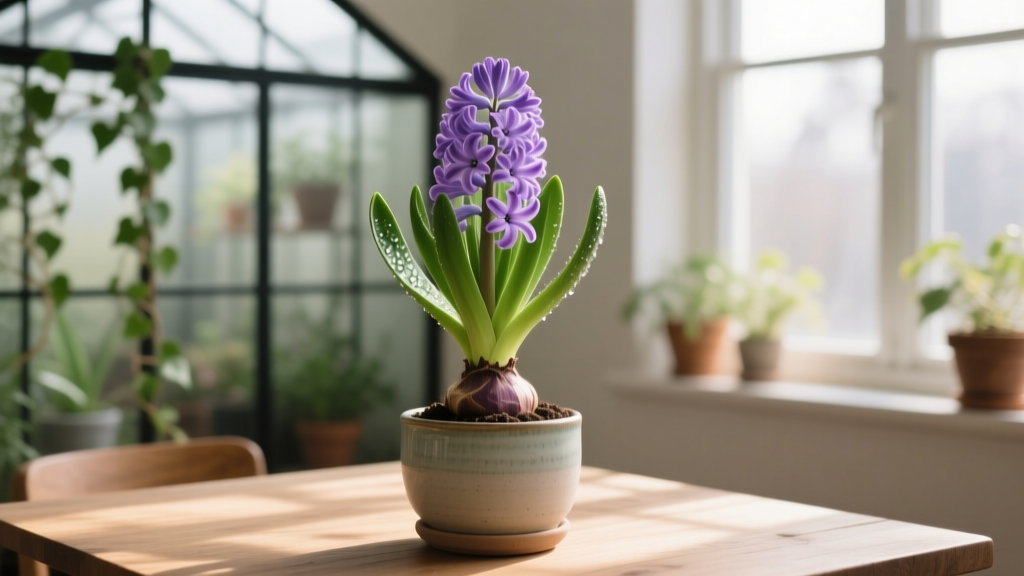 Indoor Hyacinth Bulbs: Lush Foliage (No Chill, No Bloom)