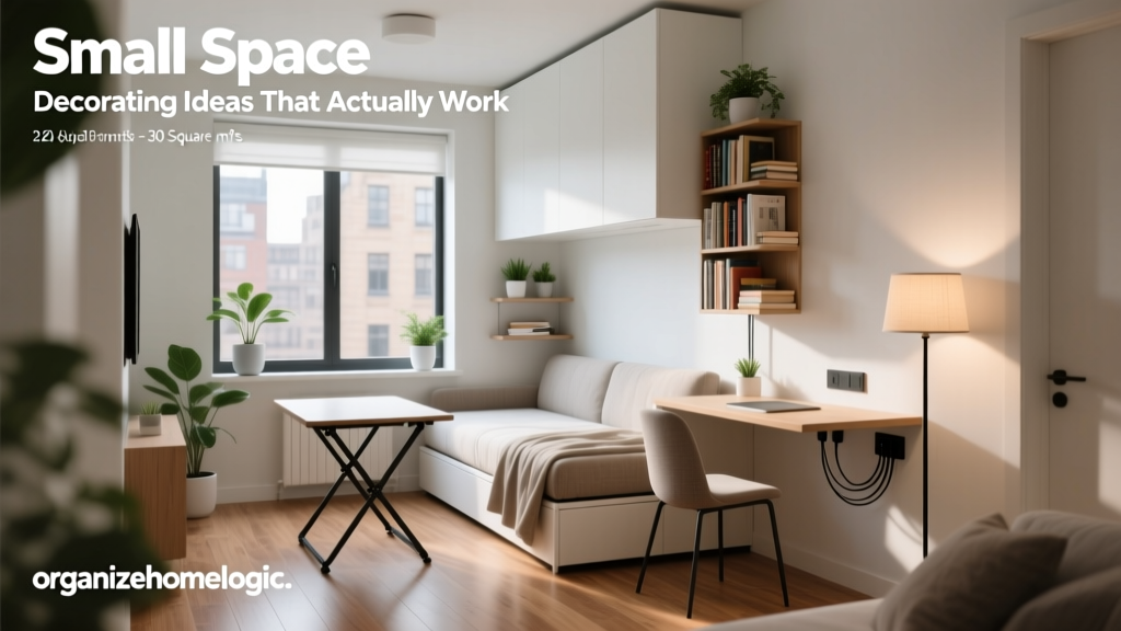 Small Space Decorating Ideas That Actually Work