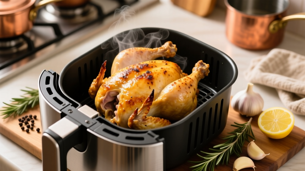 Boneless Chicken Roast in Air Fryer: Crispy & Juicy