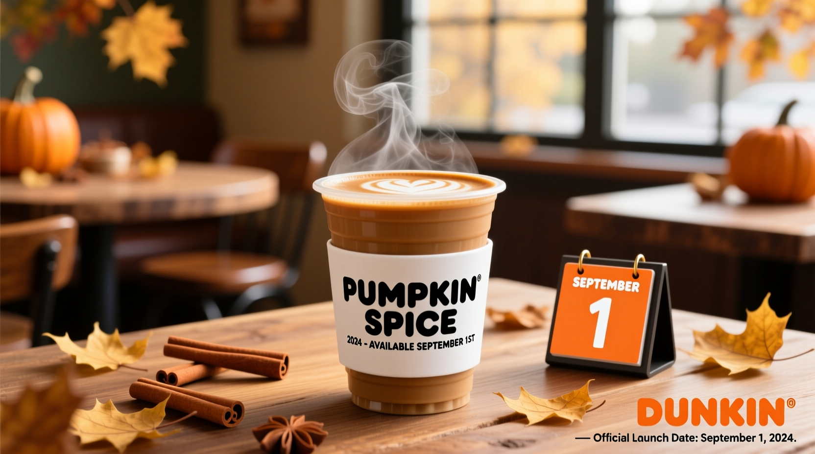 Dunkin' Pumpkin Spice 2024 Start Date: What We Know