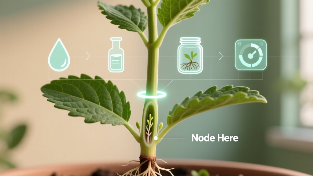 Citronella Propagation: Node Location & 4-Step Rooting